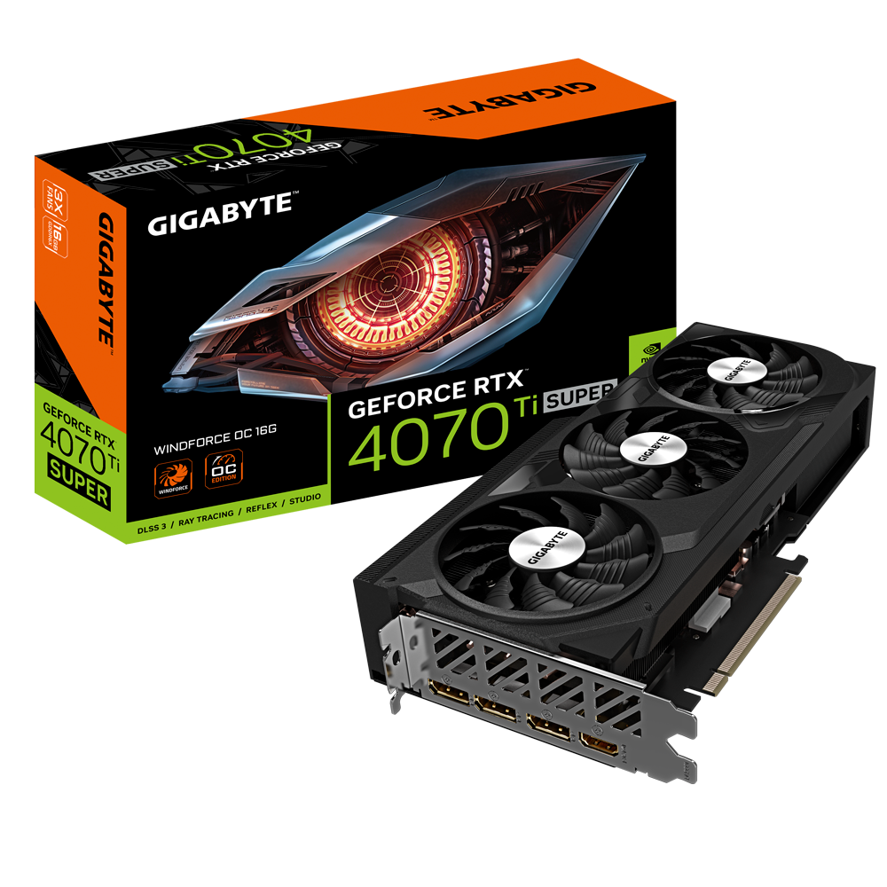 Bild einer Nvidia RTX 4070-Grafikkarte neben ihrer Verpackung auf weißem Hintergrund