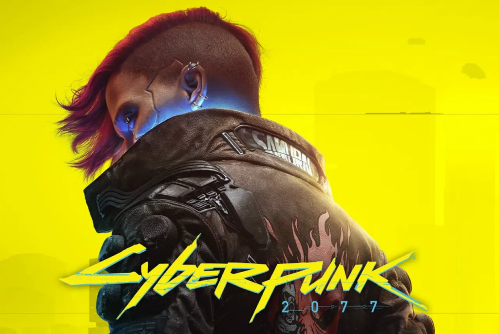Werbebild des Spiels Cyberpunk 2077