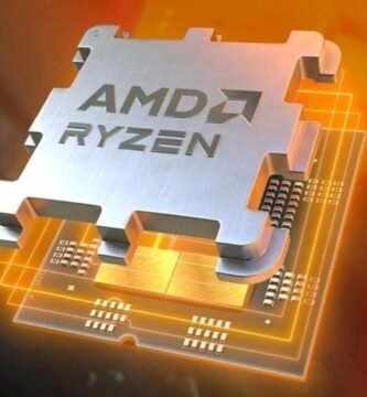 Bild eines Ryzen-Prozessors aus einer AMD-Präsentation