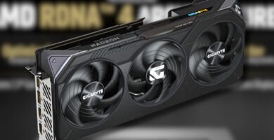 Bild der Grafikkarte bei der AMD-Präsentation