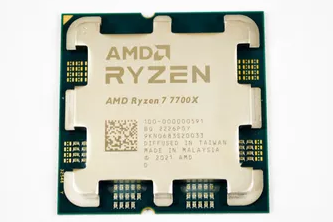 Ryzen 7 7700X, BILD DES PROZESSORS aus der Verpackung