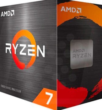 Bild des Ryzen-Prozessors auf weißem Hintergrund in seiner Verpackung
