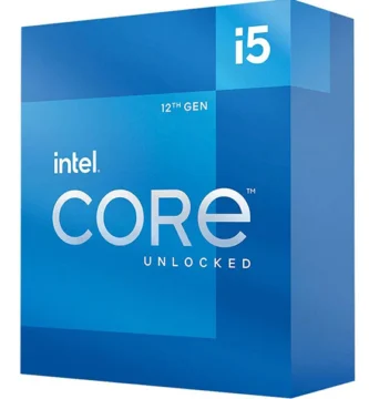 Bild des Prozessors in seiner charakteristischen blauen Intel-Box auf weißem Hintergrund