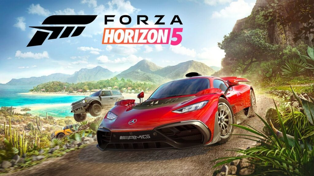 Titelbild des Videospiels Forza Horizon 5